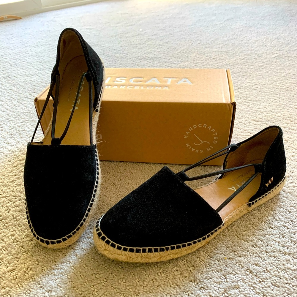Viscata Black Espadrilles